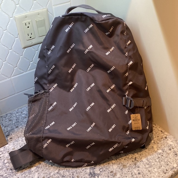 Victoria’s Secret Pink 18" Campus Convertible Duffle Bag - Backpack Gray - Picture 2 of 7